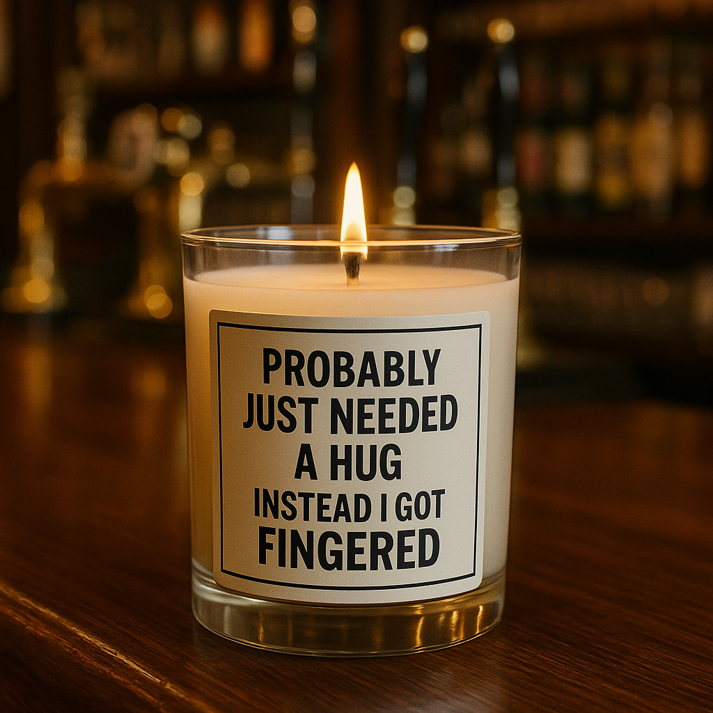 Probably needed a hug Candle