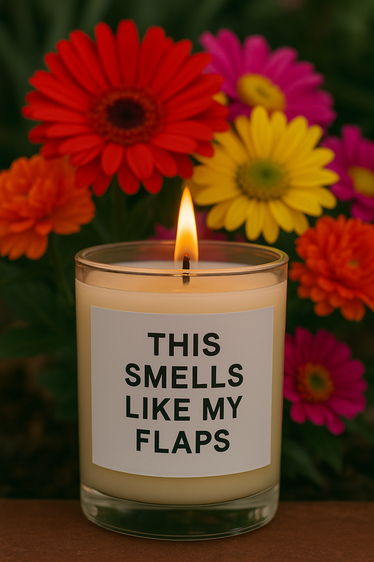 This Smells like my Flaps Candle